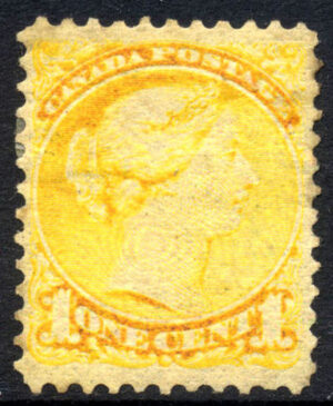 Canada 1870-90 1c Part o.g. SG 73 Cat £90.00