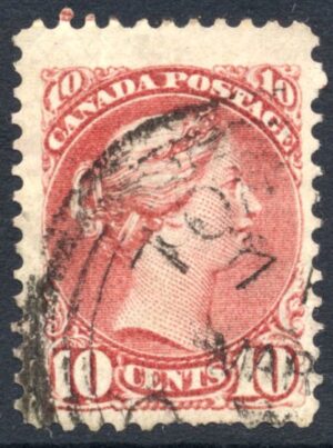 Canada 1889-97 10c Used SG 110 Cat £45.00