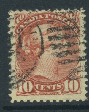 Canada 1889-97 10c Used SG 110 Cat £45.00