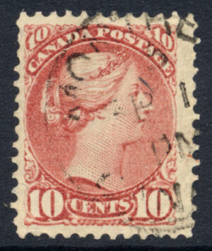 Canada 1889-97 10c Used SG 110 Cat £45.00