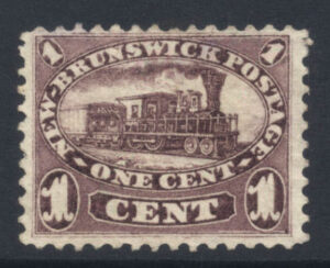 New Brunswick 1860-63 1c Unused SG 7 Cat £85.00