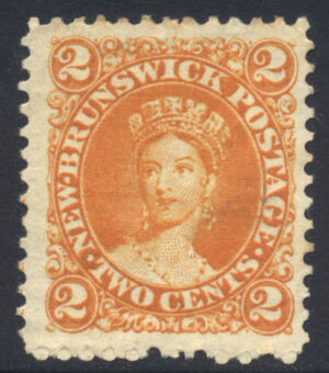 New Brunswick 1860-63 2c Unused SG 10 Cat £35.00