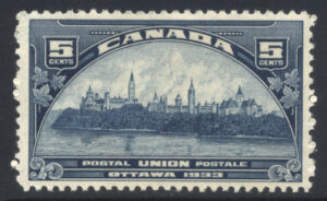 Canada 1933 5c Mint NH SG 329 Cat £13.00