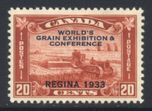 Canada 1933 20c Large part o.g. SG 330 Cat £22.00