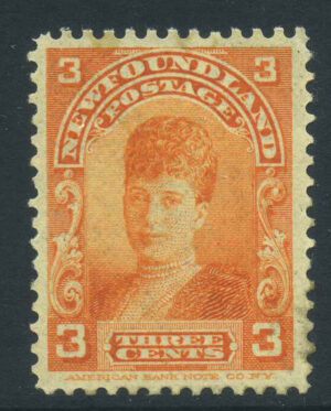 Newfoundland 1897-1918 3c Part o.g. SG 88 Cat £30.00