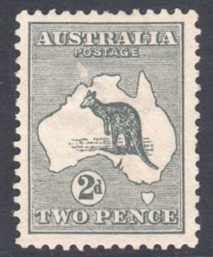 Australia 1913 2d Roo Large part o.g. SG 3 Cat £55.00