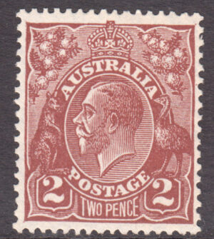 Australia 1926-30 2d GV Mint LH SG 98 Cat £17.00