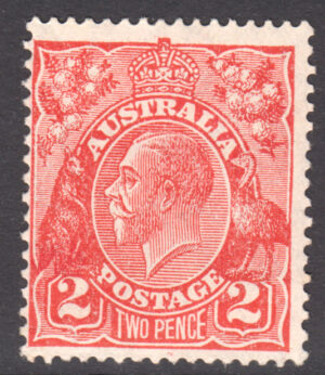 Australia 1930 2d GV Large part o.g. SG 99 Cat £23.00