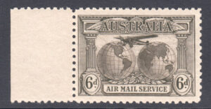 Australia 1931 6d Air Mint NH SG 139 Cat £22.00