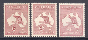Australia 1935 2/- Roo Large part o.g. SG 134 Cat £33.00