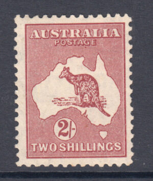 Australia 1935 2/- Roo Large part o.g. SG 134 Cat £11.00