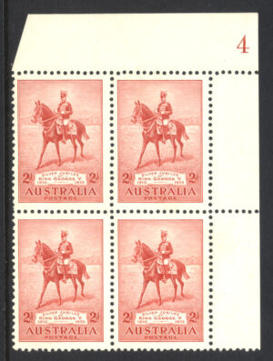 Australia 1935 2d GV Mint NH SG 156 Cat £13.00
