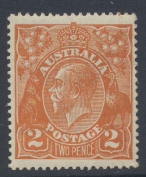 Australia 1920 2d GV Large part o.g. SG 62 Cat £14.00