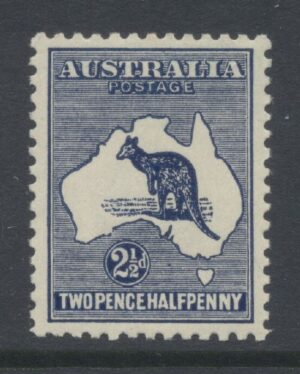 Australia 1917 2½d Roo Mint LH SG 36 Cat £27.00
