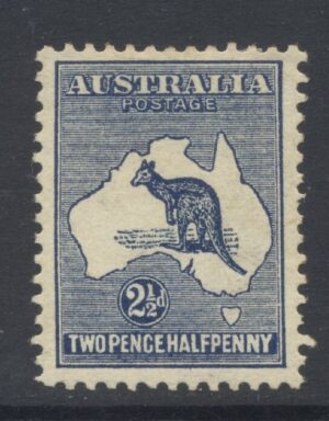 Australia 1913 2½d Roo Part o.g. SG 4 Cat £50.00