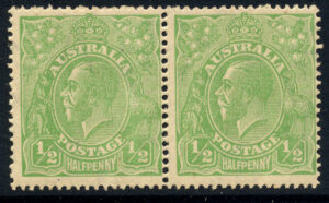 Australia 1918 ½d GV Mint NH SG 48 Cat £17.00