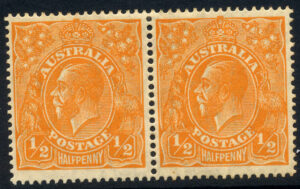 Australia 1927 ½d GV Mint LH SG 85 Cat £13.00