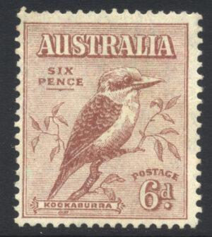 Australia 1932 6d Mint LH SG 146 Cat £18.00