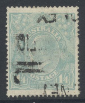 Australia 1918-23 1/4d GV Used SG 66 Cat £30.00