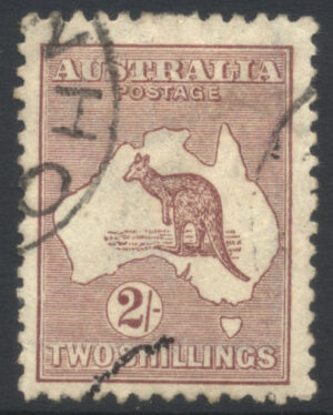 Australia 1915-27 2/- Roo Used SG 74 Cat £32.00