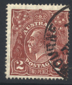 Australia 1926-30 2d GV Used SG 89 Cat £48.00