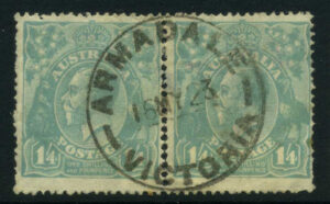 Australia 1918-23 1/4d GV Used SG 66a Cat £56.00