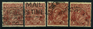 Australia 1930 1½d GV Used SG 97 Cat £28.00