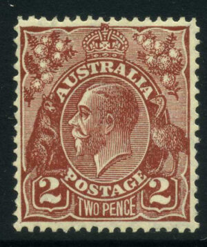 Australia 1928 2d GV Large part o.g. SG 98 Cat £18.00