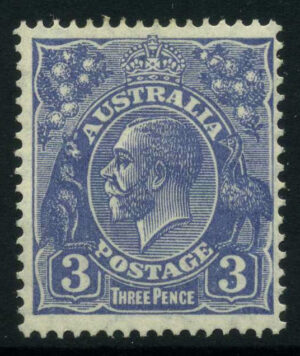 Australia 1932 3d GV Mint NH SG 128 Cat £23.00