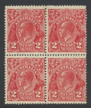 Australia 1930 2d GV Large part o.g. SG 99a Cat £32.00