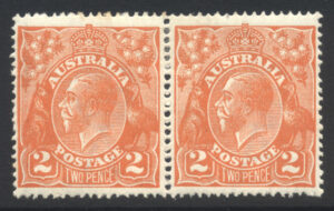 Australia 1920 2d GV Large part o.g. SG 62 Cat £28.00