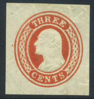 US Stamped envelopes and wrappers Scott U9 1853-5 3c Unused Cat $40.00