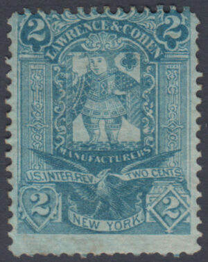 US Revenue - Private Die proprietary Scott RU10a 2c Used Cat $140
