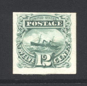 US Pictorial Scott 117P4 1869 12c MINT Unused Cat $55.00